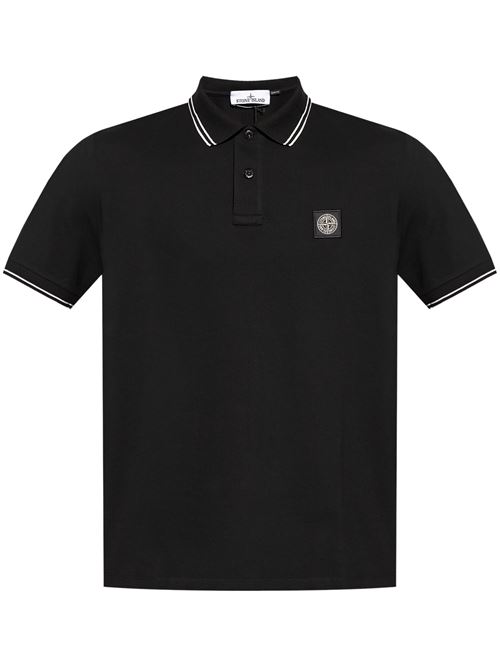 Polo shirt with patch STONE ISLAND | 1522002SCS0018V0029